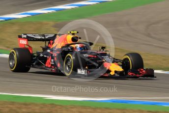 World © Octane Photographic Ltd. Formula 1 – German GP - Practice 2. Aston Martin Red Bull Racing RB15 – Pierre Gasly. Hockenheimring, Hockenheim, Germany. Friday 26th July 2019.