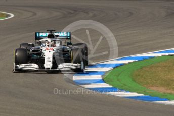 World © Octane Photographic Ltd. Formula 1 – German GP - Practice 2. Mercedes AMG Petronas Motorsport AMG F1 W10 EQ Power+ - Lewis Hamilton. Hockenheimring, Hockenheim, Germany. Friday 26th July 2019.