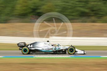 World © Octane Photographic Ltd. Formula 1 – German GP - Practice 2. Mercedes AMG Petronas Motorsport AMG F1 W10 EQ Power+ - Lewis Hamilton. Hockenheimring, Hockenheim, Germany. Friday 26th July 2019.