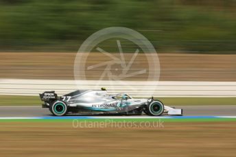 World © Octane Photographic Ltd. Formula 1 – German GP - Practice 2. Mercedes AMG Petronas Motorsport AMG F1 W10 EQ Power+ - Valtteri Bottas. Hockenheimring, Hockenheim, Germany. Friday 26th July 2019.