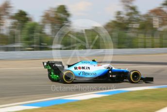 World © Octane Photographic Ltd. Formula 1 – German GP - Practice 2. ROKiT Williams Racing FW42 – Robert Kubica. Hockenheimring, Hockenheim, Germany. Friday 26th July 2019.