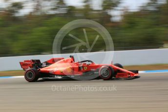 World © Octane Photographic Ltd. Formula 1 – German GP - Practice 2. Scuderia Ferrari SF90 – Sebastian Vettel. Hockenheimring, Hockenheim, Germany. Friday 26th July 2019.