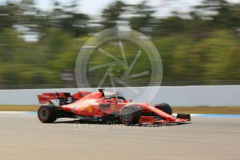 World © Octane Photographic Ltd. Formula 1 – German GP - Practice 2. Scuderia Ferrari SF90 – Sebastian Vettel. Hockenheimring, Hockenheim, Germany. Friday 26th July 2019.