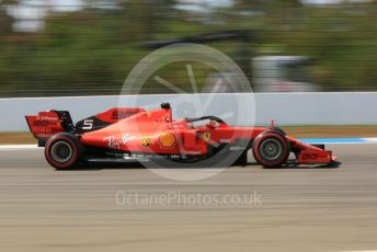 World © Octane Photographic Ltd. Formula 1 – German GP - Practice 2. Scuderia Ferrari SF90 – Sebastian Vettel. Hockenheimring, Hockenheim, Germany. Friday 26th July 2019.