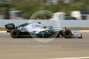 World © Octane Photographic Ltd. Formula 1 – German GP - Practice 2. Mercedes AMG Petronas Motorsport AMG F1 W10 EQ Power+ - Valtteri Bottas. Hockenheimring, Hockenheim, Germany. Friday 26th July 2019.