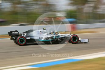 World © Octane Photographic Ltd. Formula 1 – German GP - Practice 2. Mercedes AMG Petronas Motorsport AMG F1 W10 EQ Power+ - Valtteri Bottas. Hockenheimring, Hockenheim, Germany. Friday 26th July 2019.