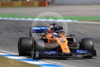 World © Octane Photographic Ltd. Formula 1 – German GP - Practice 2. McLaren MCL34 – Carlos Sainz. Hockenheimring, Hockenheim, Germany. Friday 26th July 2019.