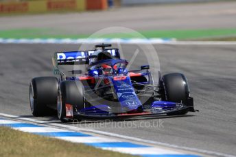 World © Octane Photographic Ltd. Formula 1 – German GP - Practice 2. Scuderia Toro Rosso STR14 – Daniil Kvyat. Hockenheimring, Hockenheim, Germany. Friday 26th July 2019.