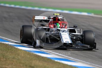 World © Octane Photographic Ltd. Formula 1 – German GP - Practice 2. Alfa Romeo Racing C38 – Antonio Giovinazzi. Hockenheimring, Hockenheim, Germany. Friday 26th July 2019.