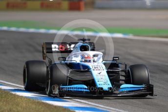 World © Octane Photographic Ltd. Formula 1 – German GP - Practice 2. ROKiT Williams Racing FW 42 – George Russell. Hockenheimring, Hockenheim, Germany. Friday 26th July 2019.