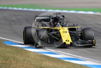 World © Octane Photographic Ltd. Formula 1 – German GP - Practice 2. Renault Sport F1 Team RS19 – Daniel Ricciardo. Hockenheimring, Hockenheim, Germany. Friday 26th July 2019.