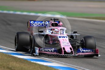 World © Octane Photographic Ltd. Formula 1 – German GP - Practice 2. SportPesa Racing Point RP19 - Sergio Perez. Hockenheimring, Hockenheim, Germany. Friday 26th July 2019.