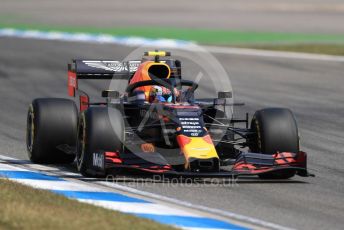 World © Octane Photographic Ltd. Formula 1 – German GP - Practice 2. Aston Martin Red Bull Racing RB15 – Pierre Gasly. Hockenheimring, Hockenheim, Germany. Friday 26th July 2019.