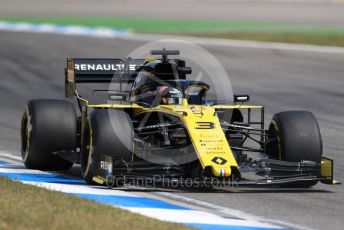 World © Octane Photographic Ltd. Formula 1 – German GP - Practice 2. Renault Sport F1 Team RS19 – Daniel Ricciardo. Hockenheimring, Hockenheim, Germany. Friday 26th July 2019.