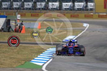 World © Octane Photographic Ltd. Formula 1 – German GP - Practice 2. Scuderia Toro Rosso STR14 – Daniil Kvyat. Hockenheimring, Hockenheim, Germany. Friday 26th July 2019.