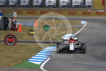 World © Octane Photographic Ltd. Formula 1 – German GP - Practice 2. Alfa Romeo Racing C38 – Kimi Raikkonen. Hockenheimring, Hockenheim, Germany. Friday 26th July 2019.