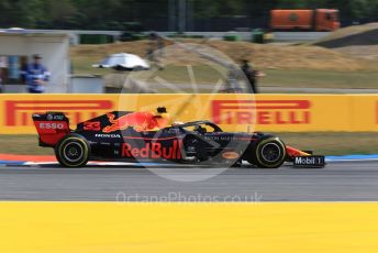 World © Octane Photographic Ltd. Formula 1 – German GP - Practice 2. Aston Martin Red Bull Racing RB15 – Max Verstappen. Hockenheimring, Hockenheim, Germany. Friday 26th July 2019.