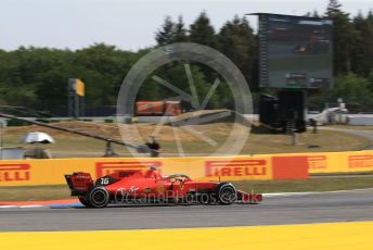 World © Octane Photographic Ltd. Formula 1 – German GP - Practice 2. Scuderia Ferrari SF90 – Charles Leclerc. Hockenheimring, Hockenheim, Germany. Friday 26th July 2019.