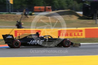 World © Octane Photographic Ltd. Formula 1 – German GP - Practice 2. Rich Energy Haas F1 Team VF19 – Romain Grosjean. Hockenheimring, Hockenheim, Germany. Friday 26th July 2019.