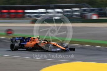 World © Octane Photographic Ltd. Formula 1 – German GP - Practice 2. McLaren MCL34 – Lando Norris. Hockenheimring, Hockenheim, Germany. Friday 26th July 2019.