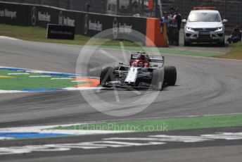 World © Octane Photographic Ltd. Formula 1 – German GP - Practice 3. Alfa Romeo Racing C38 – Kimi Raikkonen. Hockenheimring, Hockenheim, Germany. Saturday 27th July 2019.