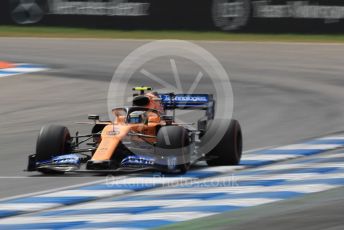 World © Octane Photographic Ltd. Formula 1 – German GP - Practice 3. McLaren MCL34 – Lando Norris. Hockenheimring, Hockenheim, Germany. Saturday 27th July 2019.
