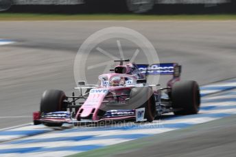 World © Octane Photographic Ltd. Formula 1 – German GP - Practice 3. SportPesa Racing Point RP19 - Sergio Perez. Hockenheimring, Hockenheim, Germany. Saturday 27th July 2019.