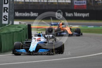 World © Octane Photographic Ltd. Formula 1 – German GP - Practice 3. ROKiT Williams Racing FW42 – Robert Kubica and McLaren MCL34 – Lando Norris. Hockenheimring, Hockenheim, Germany. Saturday 27th July 2019.