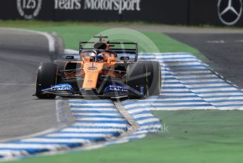 World © Octane Photographic Ltd. Formula 1 – German GP - Practice 3. McLaren MCL34 – Carlos Sainz. Hockenheimring, Hockenheim, Germany. Saturday 27th July 2019.