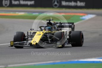 World © Octane Photographic Ltd. Formula 1 – German GP - Practice 3. Renault Sport F1 Team RS19 – Daniel Ricciardo. Hockenheimring, Hockenheim, Germany. Saturday 27th July 2019.