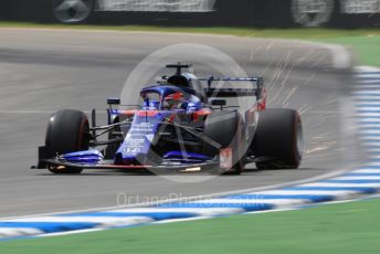 World © Octane Photographic Ltd. Formula 1 – German GP - Practice 3. Scuderia Toro Rosso STR14 – Daniil Kvyat. Hockenheimring, Hockenheim, Germany. Saturday 27th July 2019.