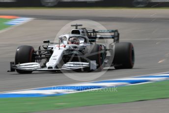 World © Octane Photographic Ltd. Formula 1 – German GP - Practice 3. Mercedes AMG Petronas Motorsport AMG F1 W10 EQ Power+ - Lewis Hamilton. Hockenheimring, Hockenheim, Germany. Saturday 27th July 2019.