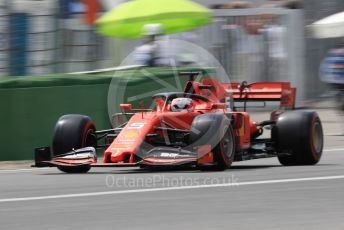 World © Octane Photographic Ltd. Formula 1 – German GP - Practice 3. Scuderia Ferrari SF90 – Sebastian Vettel. Hockenheimring, Hockenheim, Germany. Saturday 27th July 2019.