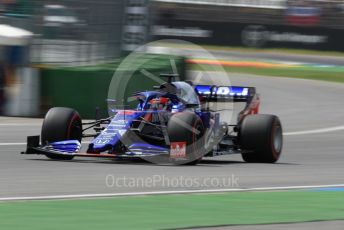 World © Octane Photographic Ltd. Formula 1 – German GP - Practice 3. Scuderia Toro Rosso STR14 – Daniil Kvyat. Hockenheimring, Hockenheim, Germany. Saturday 27th July 2019.