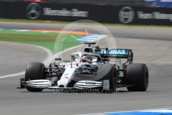 World © Octane Photographic Ltd. Formula 1 – German GP - Practice 3. Mercedes AMG Petronas Motorsport AMG F1 W10 EQ Power+ - Lewis Hamilton. Hockenheimring, Hockenheim, Germany. Saturday 27th July 2019.