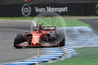 World © Octane Photographic Ltd. Formula 1 – German GP - Practice 3. Scuderia Ferrari SF90 – Charles Leclerc. Hockenheimring, Hockenheim, Germany. Saturday 27th July 2019.