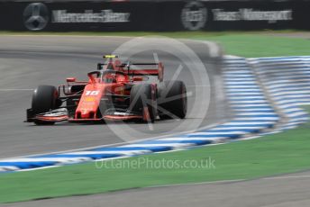 World © Octane Photographic Ltd. Formula 1 – German GP - Practice 3. Scuderia Ferrari SF90 – Charles Leclerc. Hockenheimring, Hockenheim, Germany. Saturday 27th July 2019.