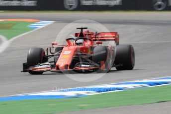 World © Octane Photographic Ltd. Formula 1 – German GP - Practice 3. Scuderia Ferrari SF90 – Sebastian Vettel. Hockenheimring, Hockenheim, Germany. Saturday 27th July 2019.