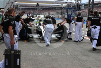 World © Octane Photographic Ltd. Formula 1 – German GP - Practice 3. Mercedes AMG Petronas Motorsport AMG F1 W10 EQ Power+ - Valtteri Bottas. Hockenheimring, Hockenheim, Germany. Saturday 27th July 2019.