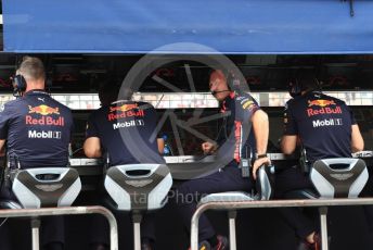 World © Octane Photographic Ltd. Formula 1 - German GP - Practice 3. Christian Horner - Team Principal of Red Bull Racing. Hockenheimring, Hockenheim, Germany. Saturday 27th July 2019.