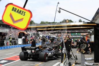 World © Octane Photographic Ltd. Formula 1 – German GP - Practice 3. Rich Energy Haas F1 Team VF19 – Romain Grosjean. Hockenheimring, Hockenheim, Germany. Saturday 27th July 2019.