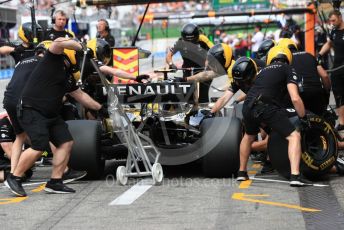 World © Octane Photographic Ltd. Formula 1 – German GP - Practice 3. Renault Sport F1 Team RS19 – Nico Hulkenberg. Hockenheimring, Hockenheim, Germany. Saturday 27th July 2019.