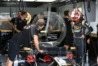 World © Octane Photographic Ltd. Formula 1 – German GP - Practice 3. Rich Energy Haas F1 Team VF19 – Kevin Magnussen. Hockenheimring, Hockenheim, Germany. Saturday 27th July 2019.