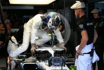 World © Octane Photographic Ltd. Formula 1 – German GP - Practice 3. Mercedes AMG Petronas Motorsport AMG F1 W10 EQ Power+ - Valtteri Bottas. Hockenheimring, Hockenheim, Germany. Saturday 27th July 2019.