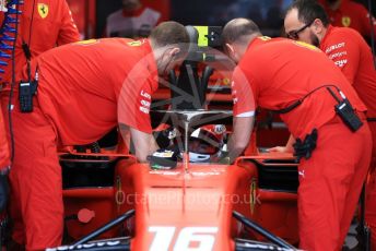 World © Octane Photographic Ltd. Formula 1 – German GP - Practice 3. Scuderia Ferrari SF90 – Charles Leclerc. Hockenheimring, Hockenheim, Germany. Saturday 27th July 2019.