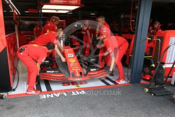 World © Octane Photographic Ltd. Formula 1 – German GP - Practice 3. Scuderia Ferrari SF90 – Sebastian Vettel. Hockenheimring, Hockenheim, Germany. Saturday 27th July 2019.