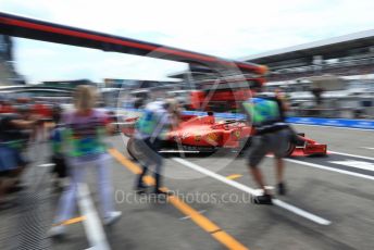 World © Octane Photographic Ltd. Formula 1 – German GP - Practice 3. Scuderia Ferrari SF90 – Sebastian Vettel. Hockenheimring, Hockenheim, Germany. Saturday 27th July 2019.