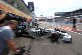 World © Octane Photographic Ltd. Formula 1 – German GP - Practice 3. Mercedes AMG Petronas Motorsport AMG F1 W10 EQ Power+ - Valtteri Bottas. Hockenheimring, Hockenheim, Germany. Saturday 27th July 2019.