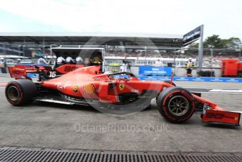 World © Octane Photographic Ltd. Formula 1 – German GP - Practice 3. Scuderia Ferrari SF90 – Charles Leclerc. Hockenheimring, Hockenheim, Germany. Saturday 27th July 2019.