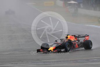 World © Octane Photographic Ltd. Formula 1 – German GP - Race. Aston Martin Red Bull Racing RB15 – Max Verstappen. Hockenheimring, Hockenheim, Germany. Sunday 28th July 2019.